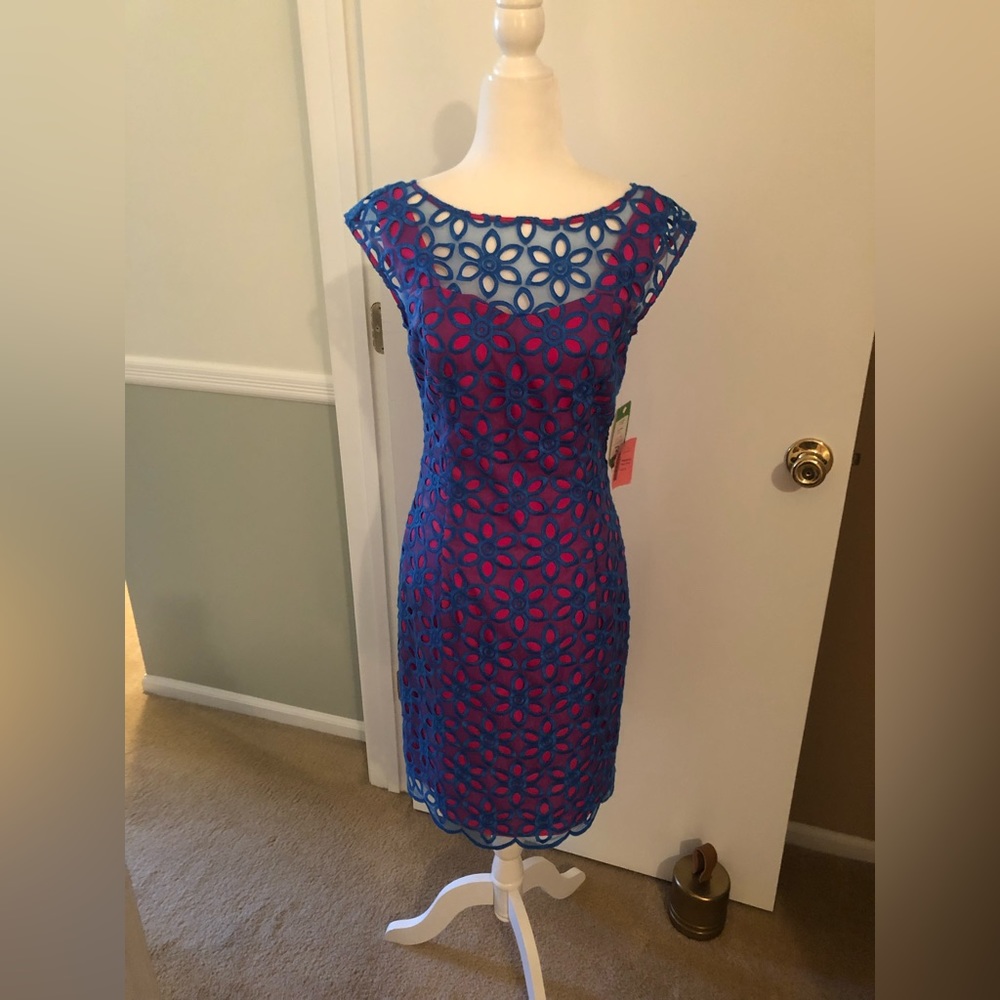 NWT Lilly Pulitzer Sample Sale Pink Floral DresS